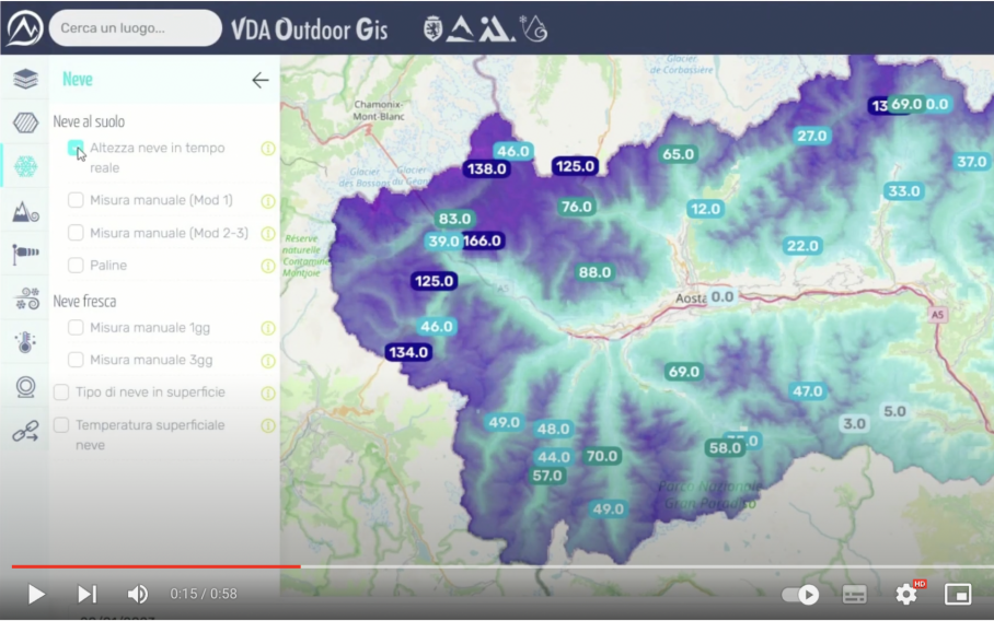 VOG - Valle d'Aosta outdoor GIS