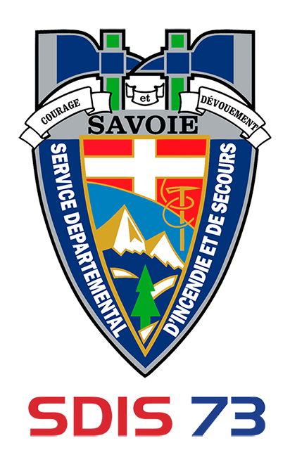 Logo SDIS 73 - Service Départemental d'Incendie et de Secours de la Savoie