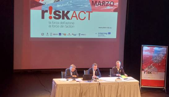Ad Aosta tre giorni di eventi a chiusura del progetto RISK-ACT